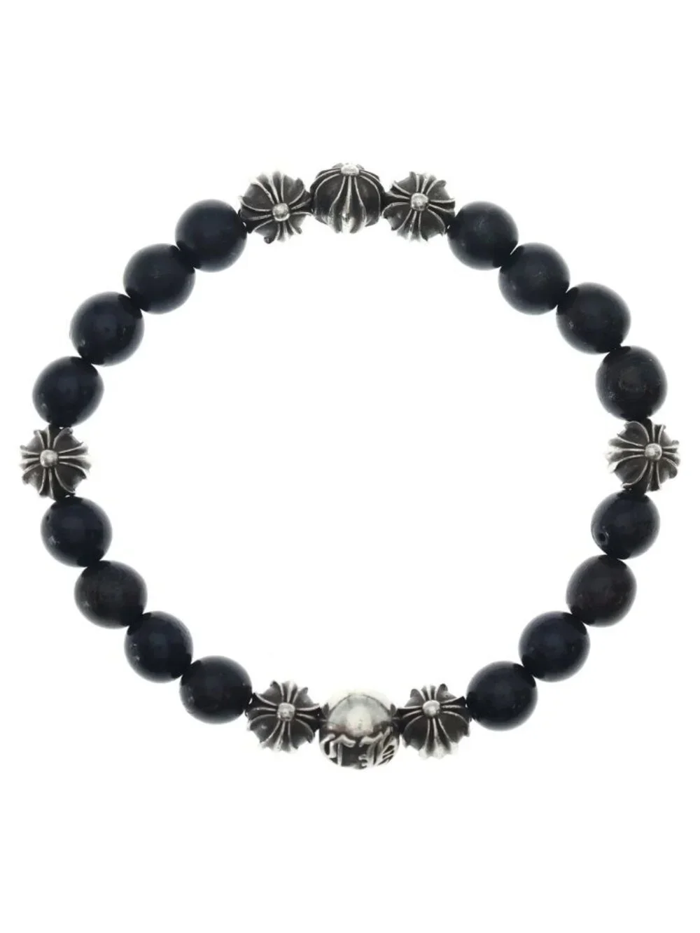 Chrome Hearts 8 Bead 8 Beads Bracelet 8 Garnet
